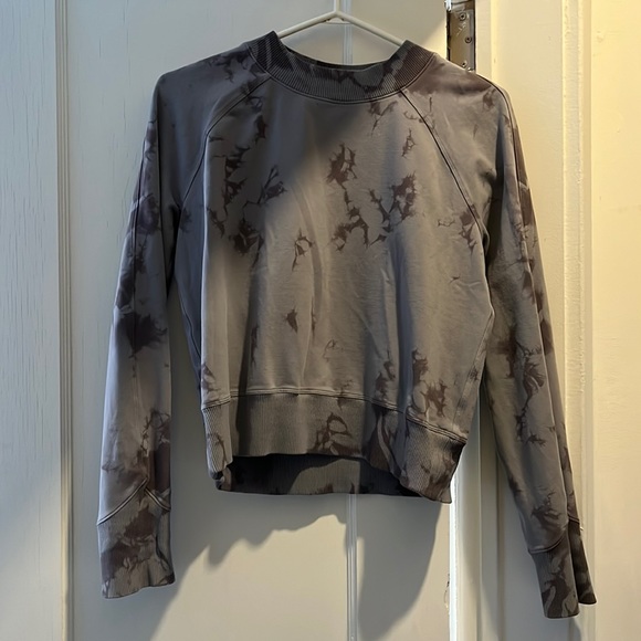 Lululemon Ready to Roll Tie Dye Crewneck Sweater - Picture 2 of 5
